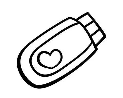 Usb Memory Card icon. Flashdisk icon for web and App. Illustrazione stock