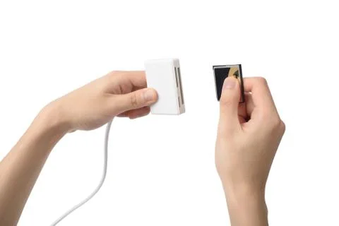 USB Memory Card Reader Stock Photos
