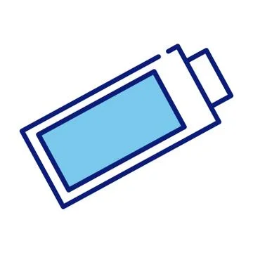 Usb memory flash line and fill style icon Stock Illustration