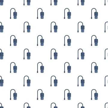 Usb microphone pattern seamless background for audio recording Stock-Illustration