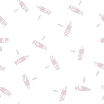 Usb mini a glyph seamless pattern Stock Illustration