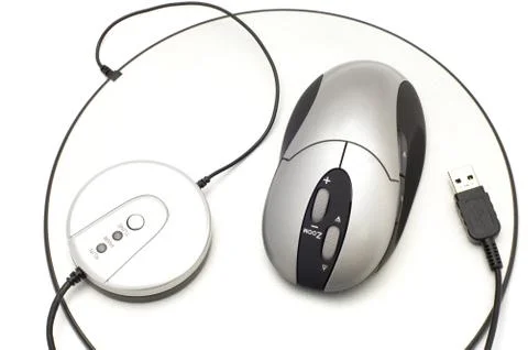 Usb mouse Foto stock