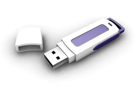 USB pen drive Stock Illustration