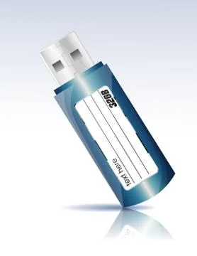 Usb pendrive Stock Illustration