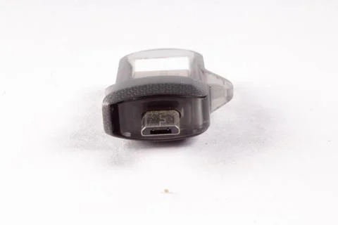 Usb pendrive on white background Stock Photos