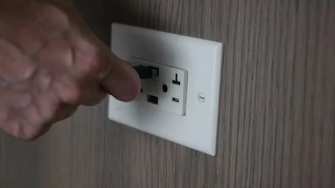 USB Plug In Stock Footage 169666244