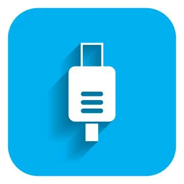 USB plug Stock-Illustration