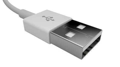 USB Plug Illustrazione stock