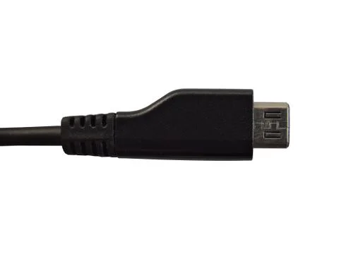 USB Plug Micro B Type Connector Stock Photos