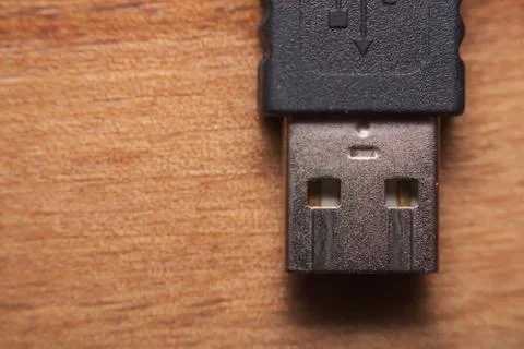 Usb plug Foto stock