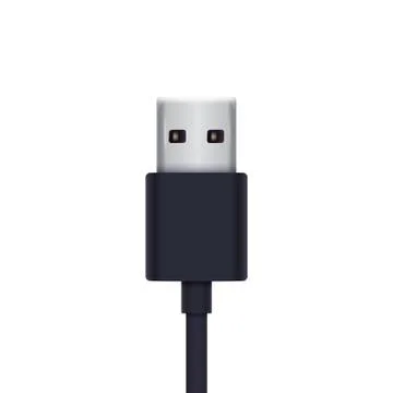 Usb plug vector illustration Stock Illustration