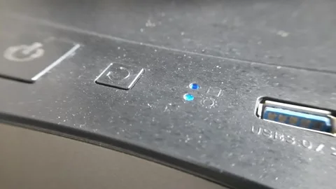 USB Port on Computer CPU Stock Footage 303268393