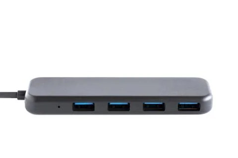 USB port extension device Stock Photos