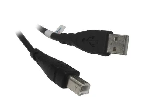USB Printer Cable Foto stock