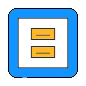 Usb socket icon color illustration Stockillustratie