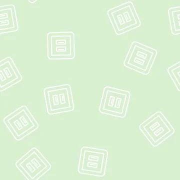 Usb socket line vector seamless pattern Stock Illustration