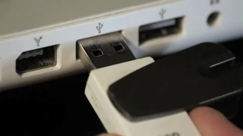 USB stick close up studio 库存影片 24825768