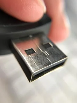 USB Stick Closeup Stock Photos