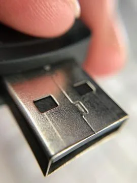 USB Stick Closeup Stock Photos