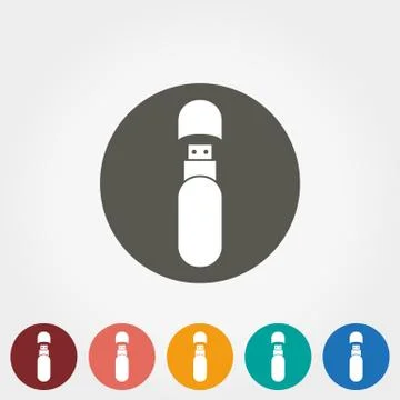 Usb Stick icon Stock Illustration