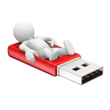 Usb stick Stock Illustration