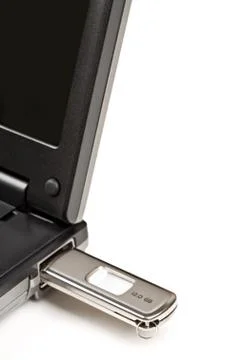 USB stick memory key Foto stock