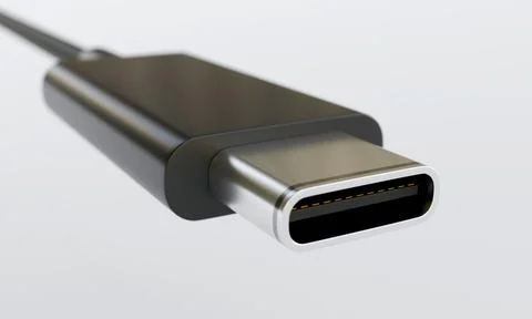 USB TYPE C CABLE Stock Illustration