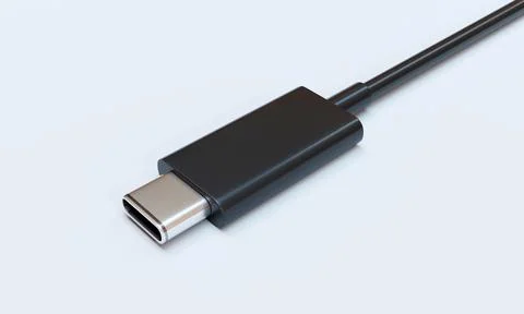 USB TYPE C CABLE Stock Illustration