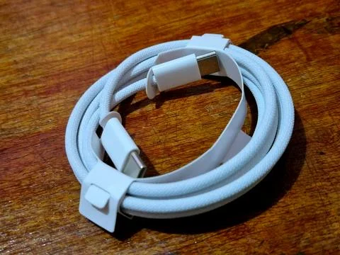 USB Type-C cable Stock-Fotos