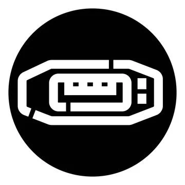 Usb type c port connection technology icon Stock-Illustration