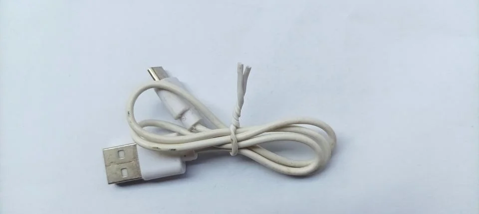 USB wire Foto stock