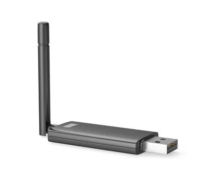 USB wireless network adapter Stock Illustration