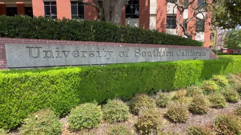 USC Campus Area Stock Footage 247030202