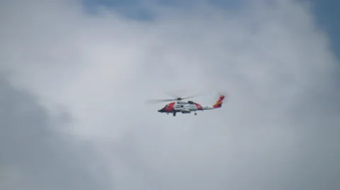 Uscg chopper Stock Footage 41020044