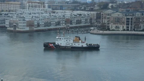 USCGC Thunder Bay Stock Footage 210054979
