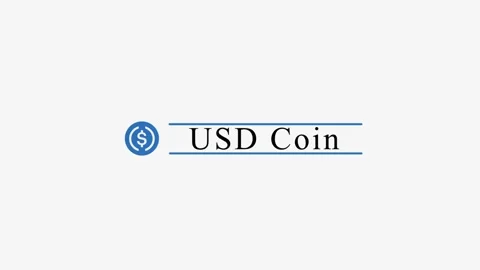 USD Coin Stock Footage 165397225