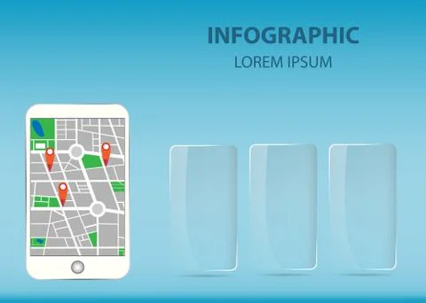 Use app concept vector Stock Illustration