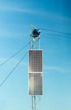 Use of solar power Stock Photos