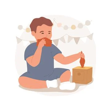 Use of tissue isolated cartoon vector illustration. Ilustración de archivo