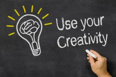Use your creativity 库存照片