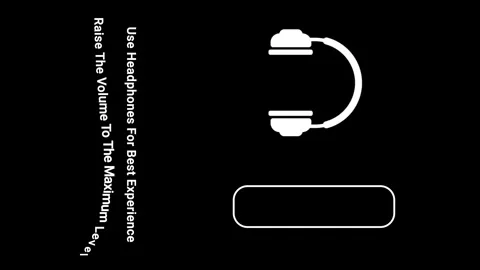 Use your headphone earphone and increase the volume of the opening animation Stock Footage 246647112