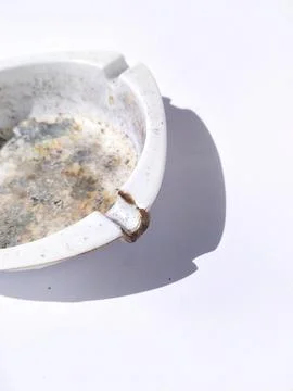 Used ashtray Stock Photos