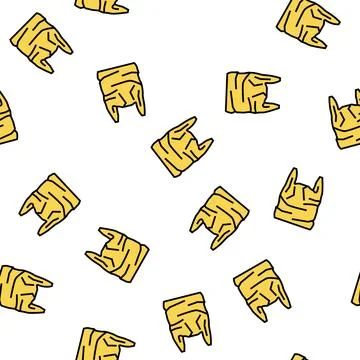 Used bag plastic vector seamless pattern イラスト素材