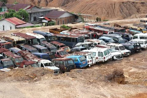 Used car Foto stock