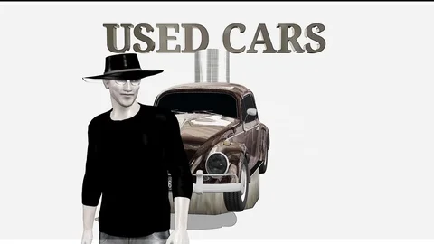 Used Car Salesman Stock Footage 102802823