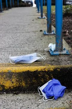 Used mask Stock Photos