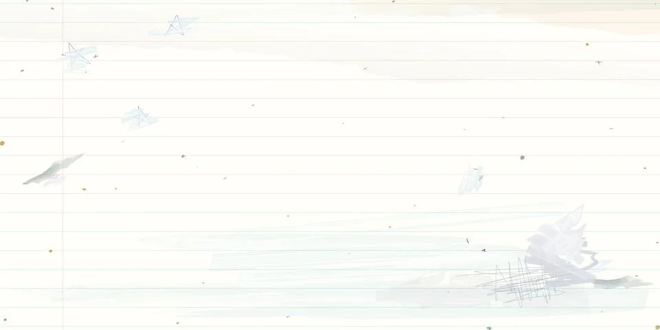 Used old notebook paper background with stained effect graphic illustration.. Stock Illustration