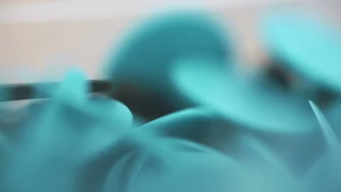 Used plastic things. Polypropylene, polyethylene . Waste sorting and recycle Stock Footage 197742120