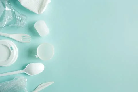 Used plastic things for processing or recycling. Separate waste. Secondary .. Stock Photos