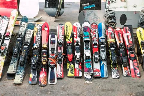 Used ski Stock Photos